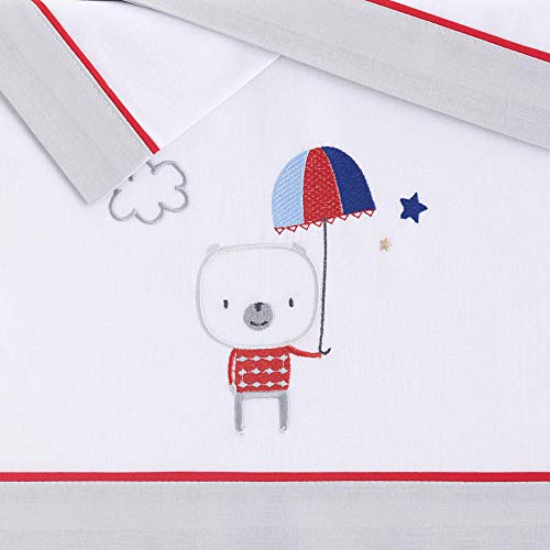 Parure de lit PEKEBABY TRIP en coton Little voiture - 2