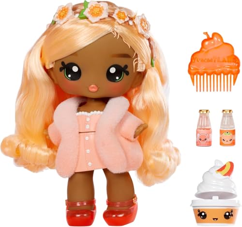 YUMMILAND Large Doll y Num Nom Lipgloss Pet - Piper Peach y...