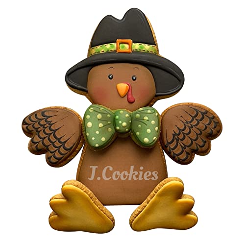 Liliao Thanksgiving Turkey Puzzle Cookie Cutter Set, 7 Pieces, Stainless Steel #TOP1