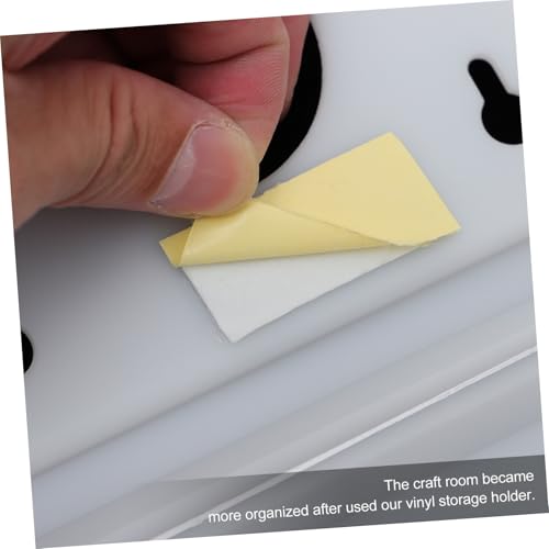 Organizador de Rollos de Vinilo con 14 Orificios para Papel de Manualidades 4