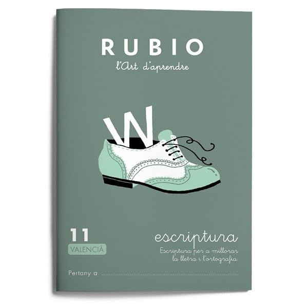 11 Escriptura RUBIO | Valencià | +9 anys | Escriptura per a millorar la lletra i l'ortografía