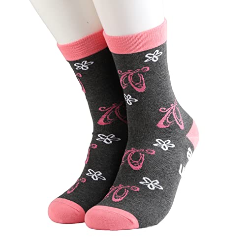 Vamsii Ballerina Dancer Socks 2 Pairs Dance Recital Gift Why Walk When You Can Dance Ballet Gift For Dancer (Dancing Socks) #TOP8