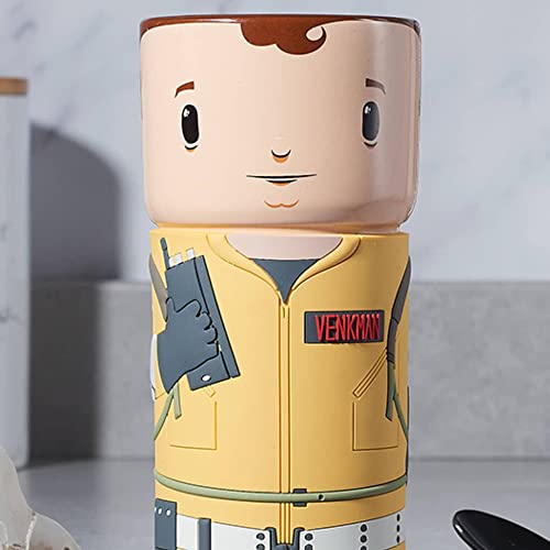 CosCups by Numskull Ghostbusters Peter Venkman Ceramic Mug Gift with Rubber Sleeve 400ml - Official Ghostbusters Merchandise - Image 2