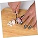 LABRIMP 4pcs Stainless Steel Finger Protectors for Safe Cutting Kitchen Tool for for Slicing and Dicing Essential Cooking Accessory