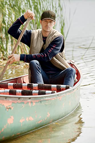 Legendary Whitetails Men's Standard Canvas Cross Trail Vest, Black, Large #TOP3