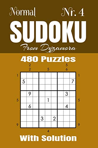 Normal Sudoku Nr.4: 480 puzzles with solution