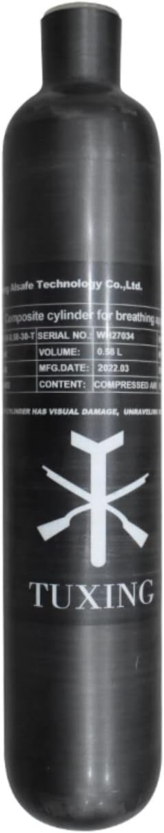 0.58L Carbon Fiber Air Tank