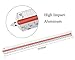 Nicunom 3 Pack Architectural Scale Ruler, 12