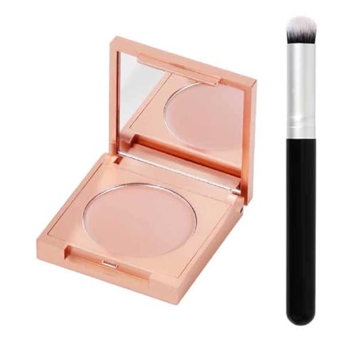 Colored Clay CC Undereye Corrector,Under Eye Hydrating Concealer for Women,Under Eye Concealer Brightener,Color Corrector for Dark Circles with Brush (Light)