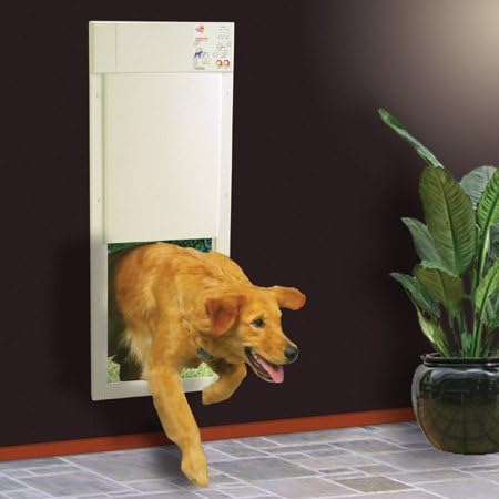 PX-2-WA-2 AND 2 MS-4 COMBO~PET DOOR, WALL KIT AND 2 COLLARS