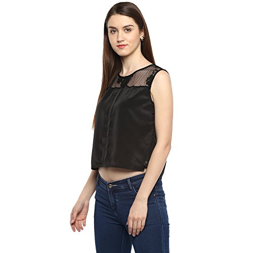 Image of Women's Polyester Net Lace Top