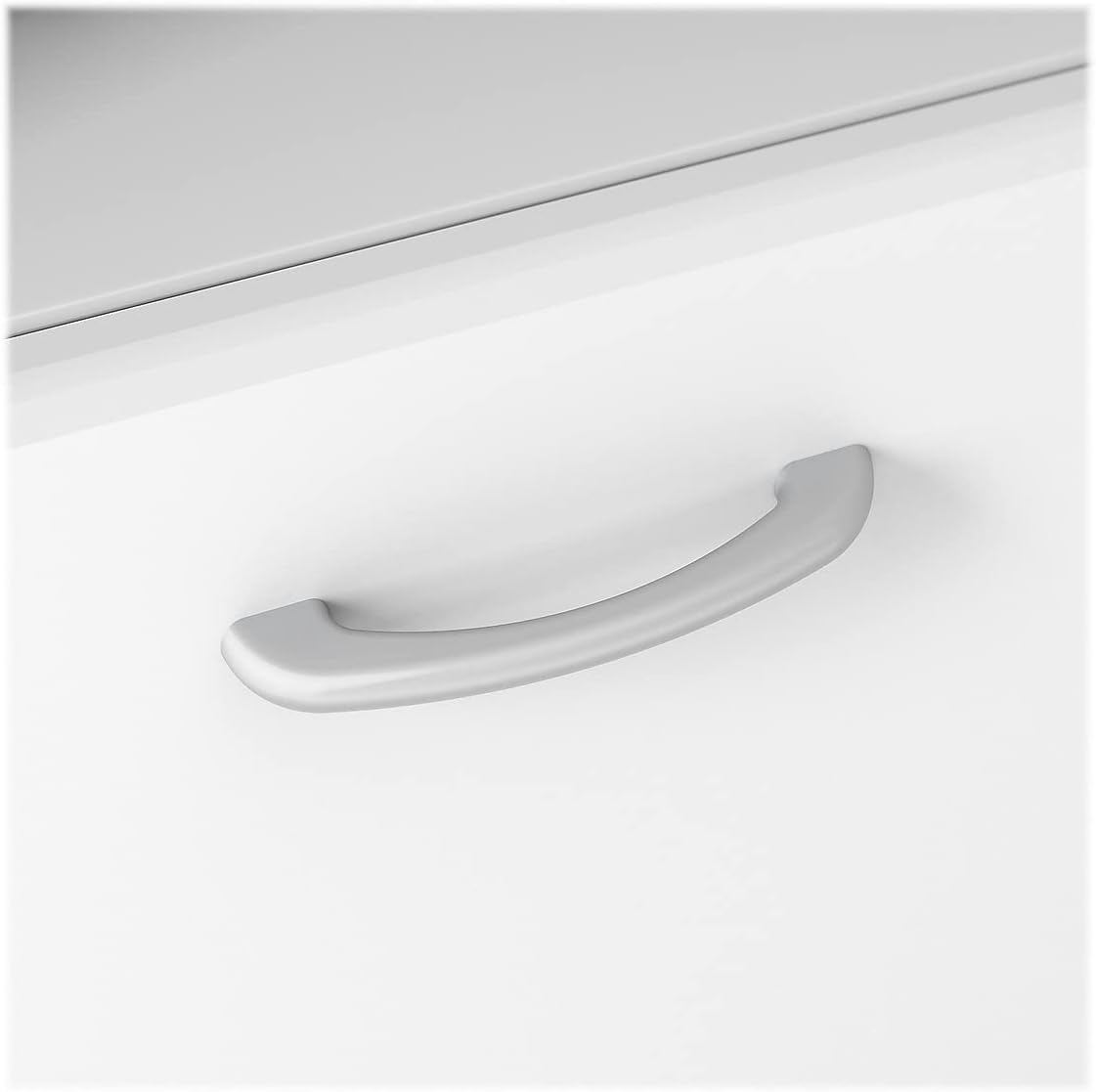 Bush Furniture Cabot 2 Drawer Lateral File Cabinet, White : Everything Else