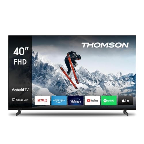 THOMSON 40 Pulgadas (121 cm) Full HD Smart Android TV (WLAN, Triple Tuner DVB-C/S2/T2) - 40FA2S13-2023