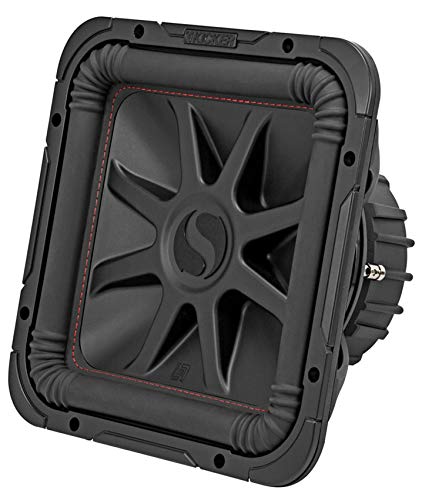 KICKER 2 45L7R104 10\" 2000w L7R Subwoofers, Solo-Baric Subs+Vented Enclosure Box