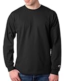 Champion 5.2 oz. Long-Sleeve T-Shirt (CC8C) Black, L
