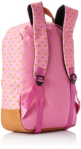 Mochila casual, Poliester, Feminina, Rosa