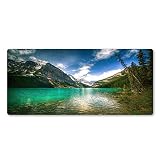 Paysage de Souris Moderne de Paysage Unique Caoutchouc Naturel Caoutchouc Bloc-Notes de Jeu de Souris de Jeu de Jeu de Jeu de Souris Tapis de Souris créatif (Size : 900x400x2mm)
