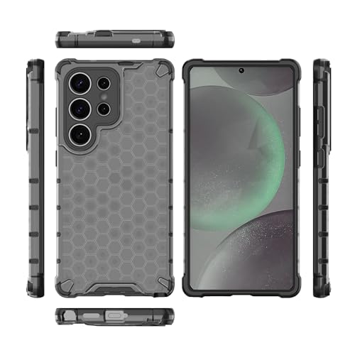 Image of Glasgow Back Case Cover Compatible with [ Samsung Galaxy S25 Ultra 5G ] (Stylish Design) - Black