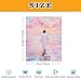 Paint by Numbers for Adults and Kids, Pink Wall Art Religious Christian Painting by Number Kits On Canvas, Jesus Number Artist Paint by Number Kit Funny DIY, Home Wall Decor, Gifts 10X13.78in