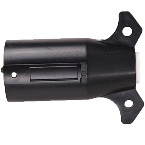 New Sun 7 Way Round Rv Blade Trailer Connector 7 Pin Trailer Plug #TOP6