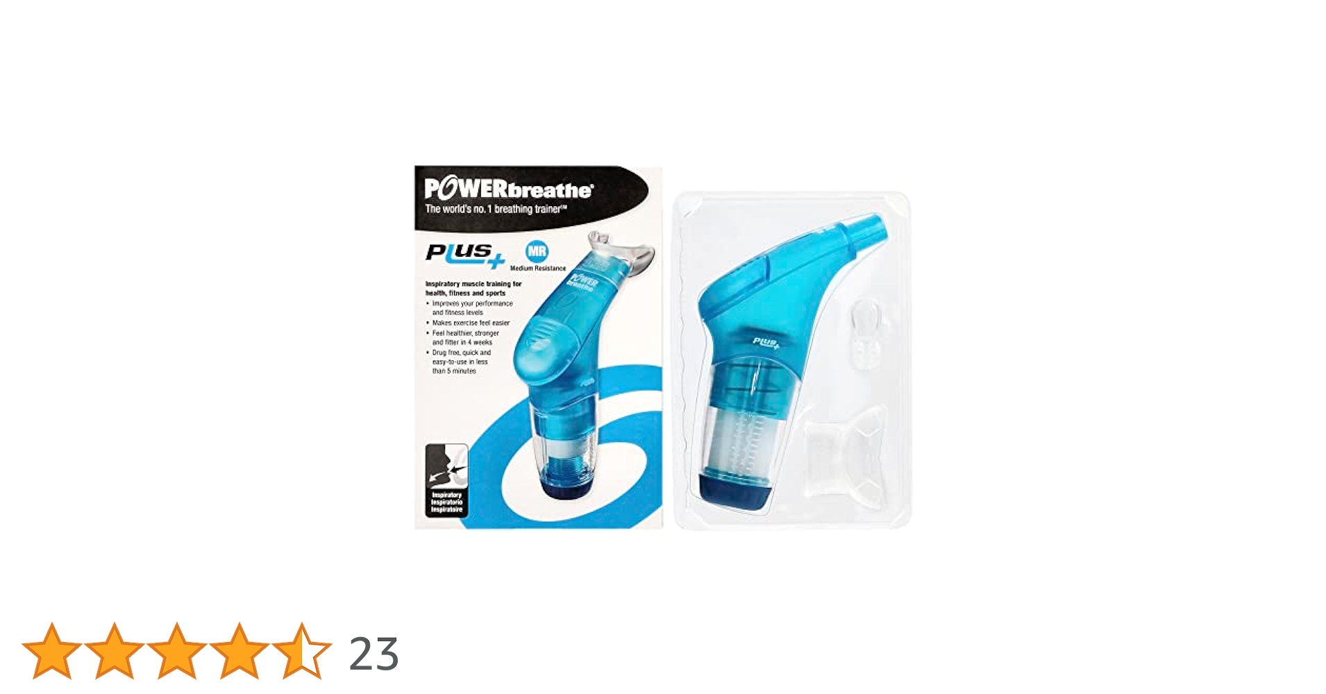 Amazon.co.jp: パワーブリーズ POWERbreathe PLUS 呼吸筋