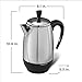 Farberware Electric Coffee Percolator, Stainless Steel Basket, Automatic Keep Warm, No-Drip Spout, 8 Cup