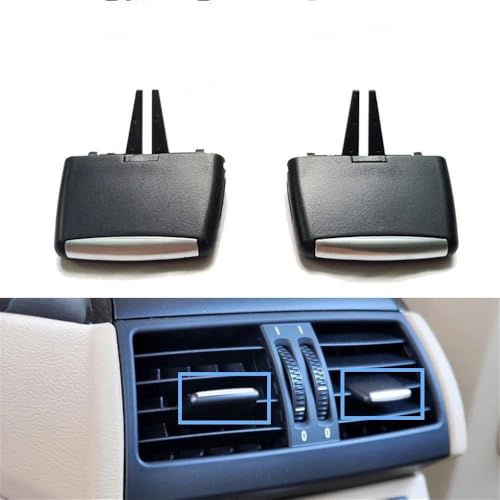 �_�b�V���{�[�h�x���g LHD RHD �ԃt�����g �Z���g���� �G�A�R�� AC �x���g �O���� �A�E�g���b�g �p�l�� �g���� ���߂� X5 X6 E70 E71 E72 2007-2014 �J�[�G�A�R�������o�����O����(Two Holes Rear)