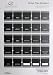 Index Tab Monthly Calendar Stickers for Planners, Agendas and Organizers (Black with White Text)