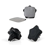 Contiene 2 placas metálicas para sostener su smartphone - Ver las opciones de colocación en la descripción del producto