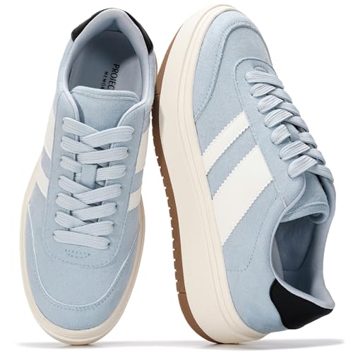 Image of Project Cloud Platform Sneakers for Women - Lightweight Memory Foam Insole Womens Sneakers - Non-Slip Fashion Sneakers for Women Footwear - Women's Fashion Platform Shoes (Nita)