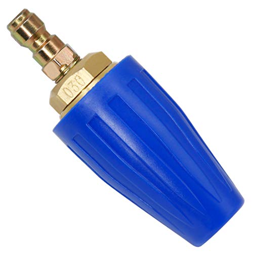 Twinkle Star Pressure Washer Rotating Turbo Nozzle 3,000 PSI, 3.0 Orifice, 2.5GPM