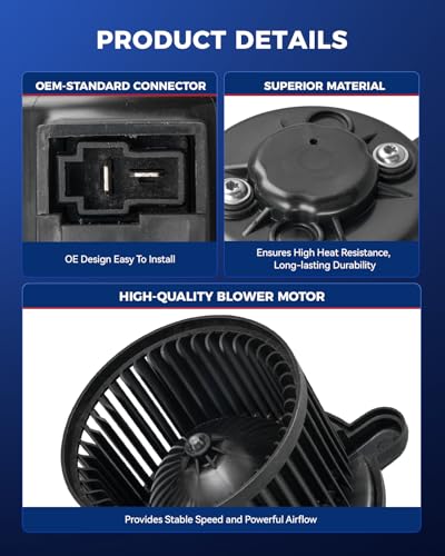 Image of KAX AC Blower Motor Compatible with Kia Soul 2014-2019 - HVAC Heater Blower Motor Replaces# 700300