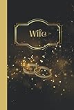 black and gold wife journal: elegant and exquisite blank journal for wives