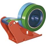 Hersteller: tesa tesa Tischabroller 6012, Stahlgeh‰use, Farbe: rot VE = 1