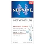 Nervive, Nerve Health Glucose Support Tablets, Nervive Supplement, Nervive Tablet, Alpha Lipoic Acid, Chromium Picolinate, Vitamin B12, B6, B1