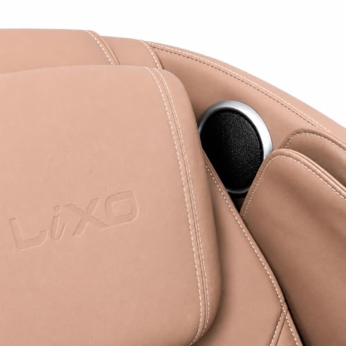 Image of Lixo Massage Chair-LI4400A, Comfort with 22 Auto Wellness Programs, 4 Innovative Features, Rotary Switch, Bluetooth & LCD Screen | Prime Triple-Core Massage Chair for Full Body (LI4400A Brown+Black)