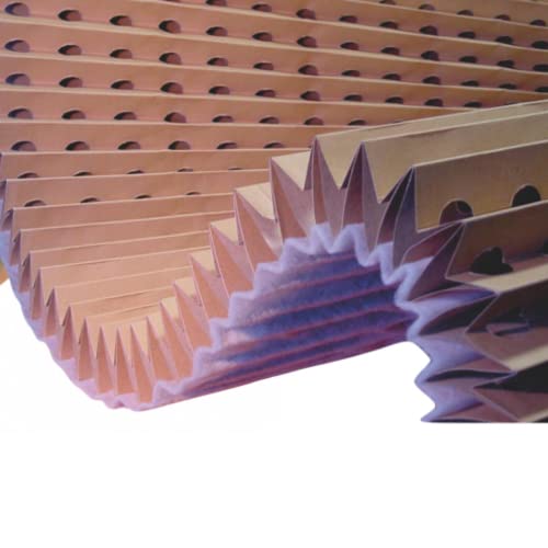 DISPIVAL - FILTRO DE CARTON PLEGADO FIBRA POLIESTER G4 1x8 mts Cover