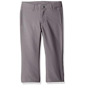 Under Armour Boys’ Little Match Play Pant, Belt Loops, Soft & Comfortable, Graphite, 5