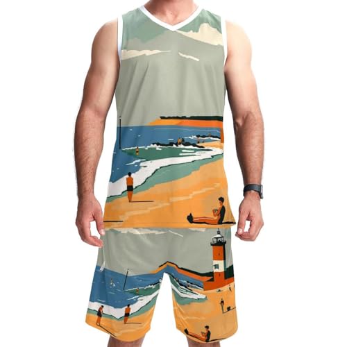 Combinaison de basket-ball homme avec poches pour en finir avec les tenues de sport sans rangement