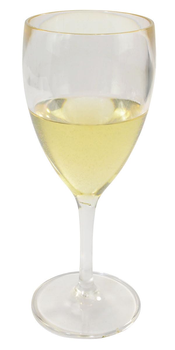 Props4shows White Replica Glass Of Wine