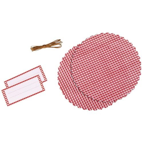 RAYHER 68000000 Decorative Set for Jam Jar Squares, Packed – 1 Set