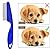 4 Pcs Pet Comb for Cat Dog Flea Lice Tear Stain Remover Combs Fine Tooth Grooming Removal Tool