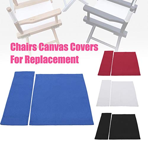 Upone 2 Set (4Pcs) Directors Chair Canvas Replacement Covers Kit For Directors Chairs,Movie Chair Replacement Canvas Seat And Back Oxford Cloth Cover For Home Director Chair,Green,Large Size(Green) #TOP3