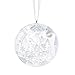 Produktbild Swarovski Winternacht Ornament, Kristall, weiß, 7.3