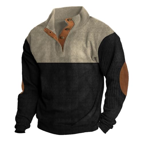 Veste à capuche pour hommes WWricotta mode hiver avec manches longues