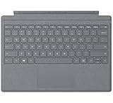 Microsoft Surface Pro Signature Type Cover - Constructed with Alcantara, Durable, Stain-Resistant Material, Light Charcoal - FFQ-00141