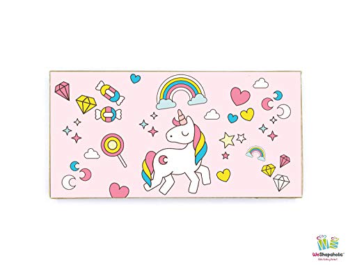 Image of Shopaholic Eco-Friendly Stationary Set With Paper Clips, Stapler, Sticky Notes, Calendar, Pen (Unicorn-Memo Pads)