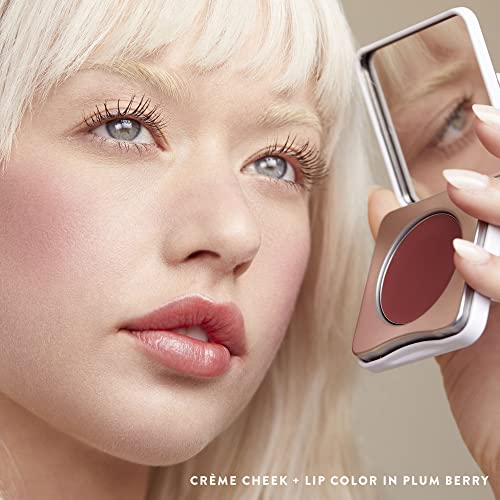 Honest Beauty 2-In-1 Creme Cheek Blush + Lip Color | Ewg Verified, Vegan + Cruelty Free | Plum Berry, .1 Oz #TOP4