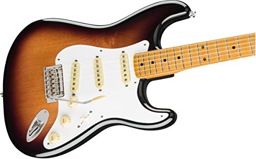 Fender Vintera Stratocaster 50s Modified Touche en érable 2 couleurs - Les Beatles, Paul McCartney, John Lennon, RIngo Starr, George Harrison Fender Vintera Stratocaster 50s Modified Touche en érable 2 couleurs – Image 5
