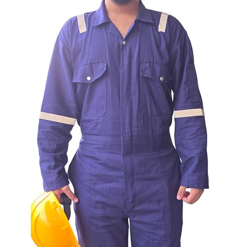 Image of HABIL Industrial Workwear /Coverall /Boiler Suit, 100% Cotton, 200 GSM